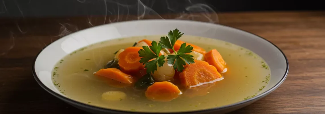 Caldo de Legumes Caseiro
