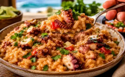 Arroz de Polvo Cremoso Sem Ficar Borrachudo