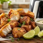 Torresmo de Peixe na Airfryer crocante em 12 minutos