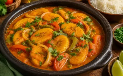 moqueca de banana-da-terra