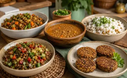 Receitas com lentilha