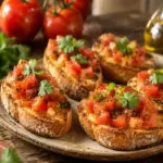 bruschetta com toque capixaba
